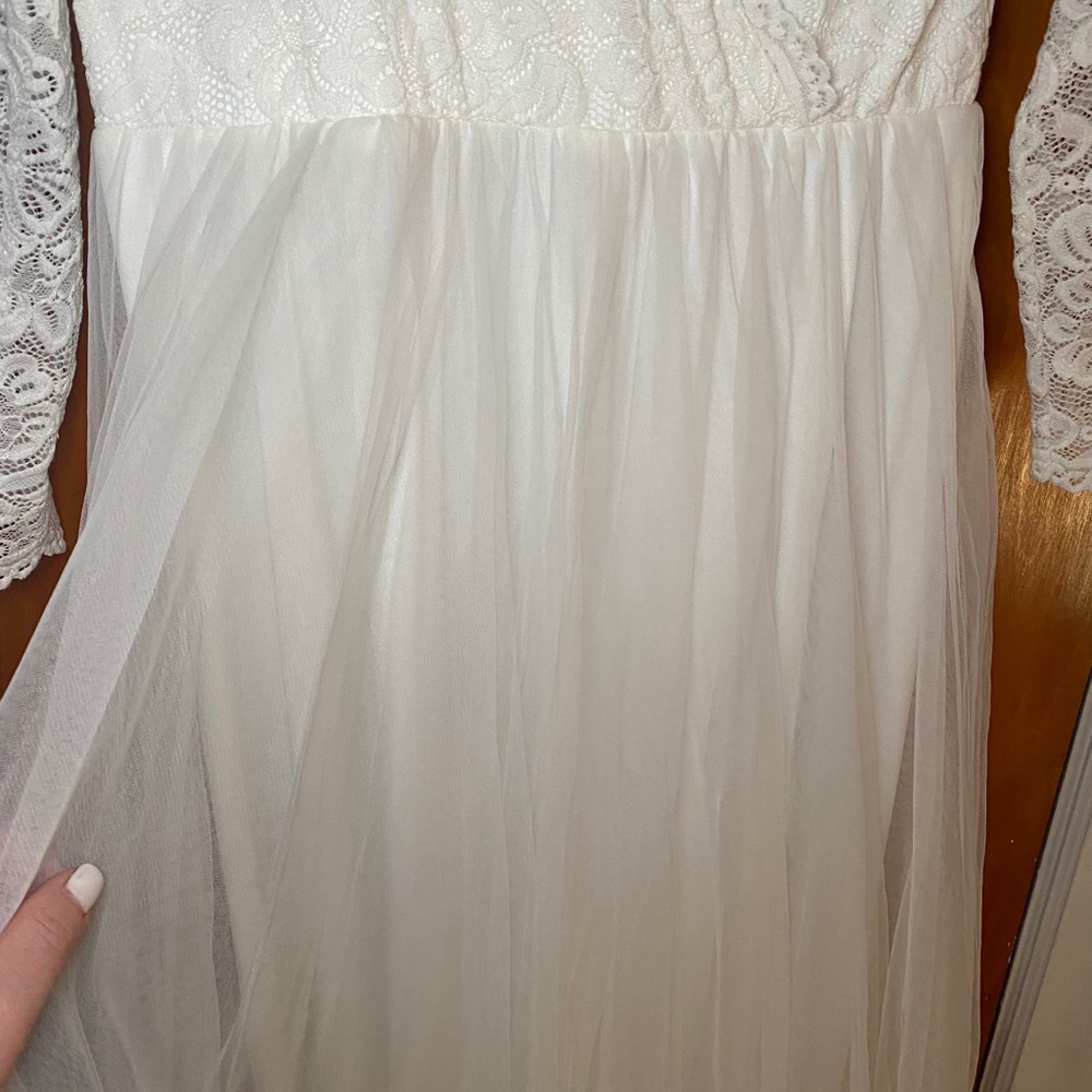 Large/extra large wedding dress from Etsy.